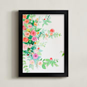 "Rose Bay" - Art Print in Rose Bay by Chandana - Framed