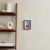 "Flora Prism" - Art Print in True Red by Aralyn Griesbach - In a Room