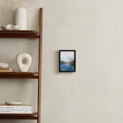 "Alpine Daydreams" - Art Print in Glacial Blue by Karen Kaul - In a Room
