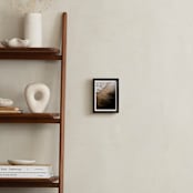 "Black Sand I" - Art Print in Onyx by Karly Rose Sahr - In a Room