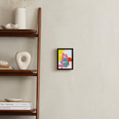"Composition 2" - Art Print in Electric Cotton Candy by Jaime Derringer - In a Room