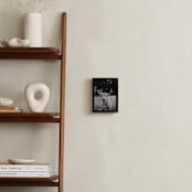 "Annie Moffat" - Art Print in Grey by Amy Carroll - In a Room