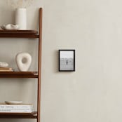 "I'm watching you" - Art Print in Black and White by Claudia Orengo - In a Room