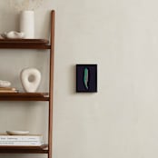 "Okra-Vegetable" - Art Print in Aubergine by Simi Gauba - In a Room