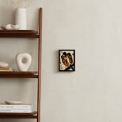 "The Watcher" - Art Print in Watcher Orange by Stuart Heir - In a Room