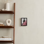 "Paris in Bloom" - Art Print in B&W and Pink by Katrina Leandro - In a Room