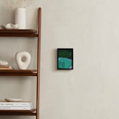 "Lake Life" - Art Print in summer green by Lauren Packard - In a Room