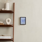 "Dream Wood" - Art Print in Dream Blue by Emily Magone - In a Room