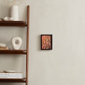 "Ramble" - Art Print in Coral Peach by Stacy Kron - In a Room