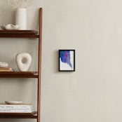 "Indigo Magenta Study" - Art Print in Indigo by Catherine Segura - In a Room