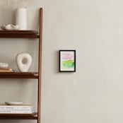 "Distant" - Art Print in Green Pastures by Lindsay Megahed - In a Room
