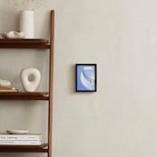 "Escape Routes #3" - Art Print in purple blue by Massimiliano Massimo Borelli - In a Room