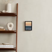 "Peach without a Beach" - Art Print in Peachy Beachy by AMANDA LOMAX - In a Room