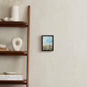 "Rise N Shine" - Art Print in Sky by Lindsay Megahed - In a Room