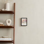 "Flourishing Wildflowers" - Art Print in Rose by Lindsay Megahed - In a Room