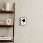 "Pet Silhouette: Custom Print with Text " - Custom Print in Black by Minted - In a Room
