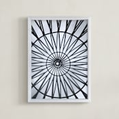 "The Rising II" - Art Print in Cloud by Zhay Smith - Framed