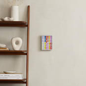"Gridlocked" - Art Print in Lemon by Jane Colvin - In a Room