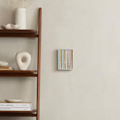 "Knit One Purl Two" - Art Print in Modern Hues by Linda Misiura - In a Room