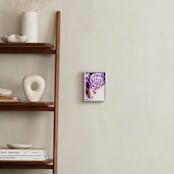 "Cabbage Landscape" - Art Print in Fire Violet by Cycling Pear - In a Room