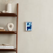 "Storm #1" - Art Print in Ocean Blue by Belia Simm - In a Room