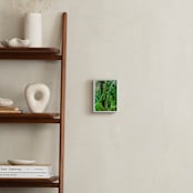 " Cryptic Caterpillars" - Art Print in Leafy Green by Sonya F Contino - In a Room