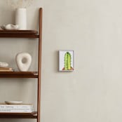 "Up Close Cactus " - Art Print in yellow green by TweetSweet - In a Room