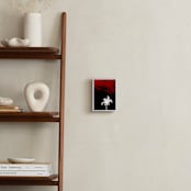 "Red Dusk" - Art Print in Red Dusk by Jonathan Brooks - In a Room