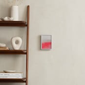 "Let Yourself Be Free" - Art Print in Bright Red by Artsy Canvas Girl Designs - In a Room