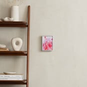 "Deep Down" - Art Print in Opera Red by Artsy Canvas Girl Designs - In a Room