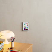 "Paper Cut ABCs" - Personalized Art Print in Plum by Ampersand Design Studio - In a Room