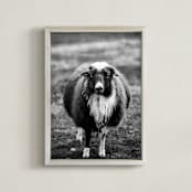 "The General" - Art Print in Black and White by Kaitie Bryant - Framed