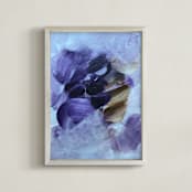 "Mauve Away" - Art Print in Mauve by Ana Sarah - Framed
