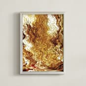 "Solar System Collection - Sun" - Art Print in Sunspot by Mariecor Agravante - Framed