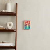 "spaceship" - Art Print in Orange-blue by Igor - In a Room