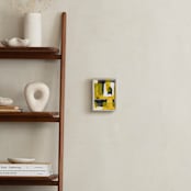 "Part of the fun 1" - Art Print in Yellow Action by Bethania Lima - In a Room