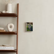 "Split Rail" - Art Print in Meadow green by Rachel Nelson - In a Room
