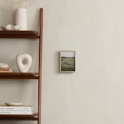 "Holy Cow I " - Art Print in Natural Khaki by Lying on the grass - In a Room