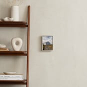 "tomales barn no.1" - Art Print in coastal gold by Crystal Lynn Collins - In a Room