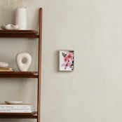 "Devoted Heart" - Art Print in Rosie Coral by Stephanie Ryan - In a Room