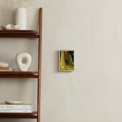 "Solar System Collection - Saturn" - Art Print in Saturn Ring Yellow by Mariecor Agravante - In a Room