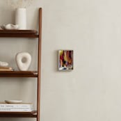 "Solar System Collection - Galilean Moons" - Art Print in Galilean Moon Red by Mariecor Agravante - In a Room