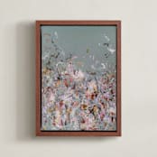 "I Gotta Get it Together" - Art Print in Sage Green by Marcy Parks - Framed Canvas