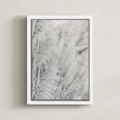 "Gossamer" - Art Print in Mist by Lindsay Ferraris Photography - Framed Canvas
