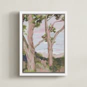 "Magheramore beach" - Art Print in Sand Beach by Lucrecia Caporale - Framed Canvas