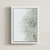 "coastal vibes I" - Art Print in sky by Sara Hicks Malone - Framed Canvas