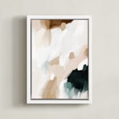 "Moody Beauty II" - Art Print in Ginger by Melanie Severin - Framed Canvas