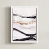 "Adventure 1" - Art Print in Harvest by Melanie Severin - Framed Canvas