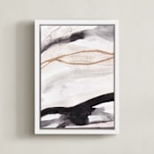 "Adventure 2" - Art Print in Harvest by Melanie Severin - Framed Canvas