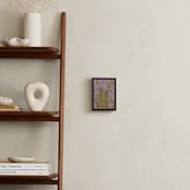 "Iris Garden" - Art Print in Dusty Lavender by Britt Friesell - In a Room